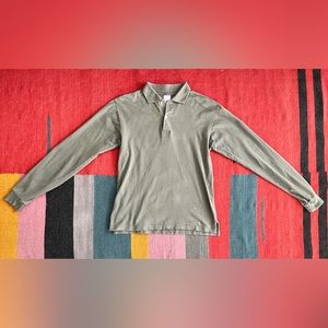 American Apparel - Fine Pique Long Sleeve Polo (Unisex)